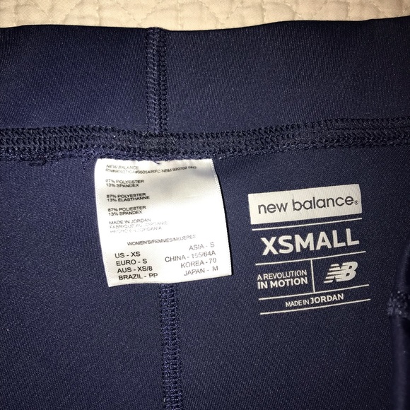 New Balance Shorts New Balance Navy Blue Volleyball Shortsspandex